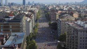 1,4 millones de personas celebran el día nacional de Cataluña