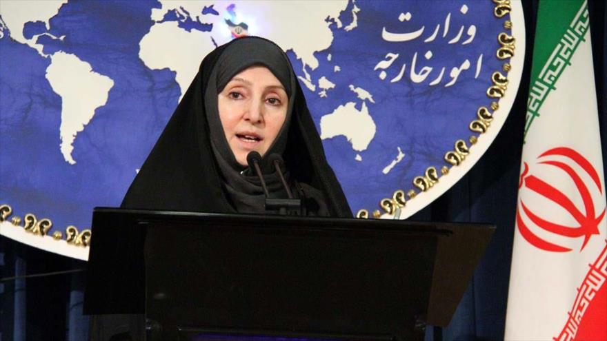 Marzie Afjam, portavoz de la Cancillería de Irán.