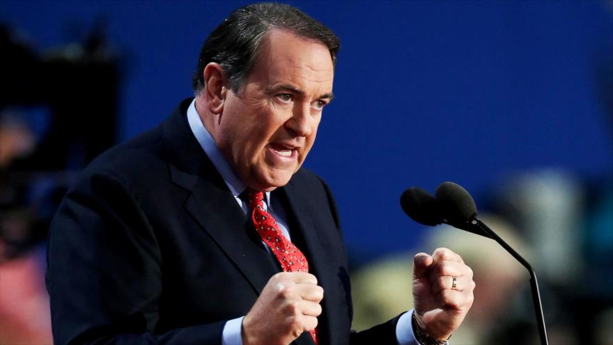 Mike Huckabee, precandidato presidencial del Partido Republicano.