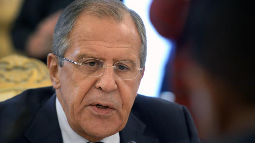 Canciller de Rusia, Serguei Lavrov.