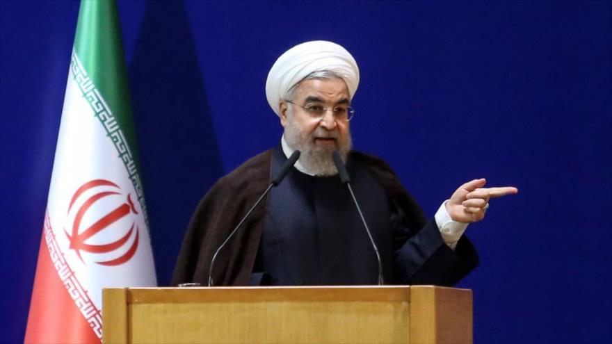 Presidente de Irán, Hasan Rohani.