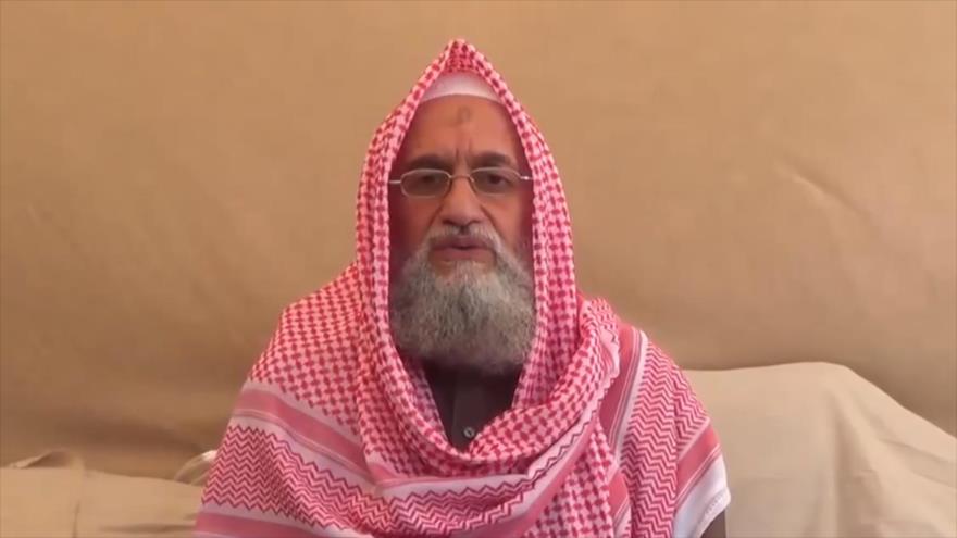 El líder de la red terrorista Al-Qaeda, Ayman al-Zawahiri.