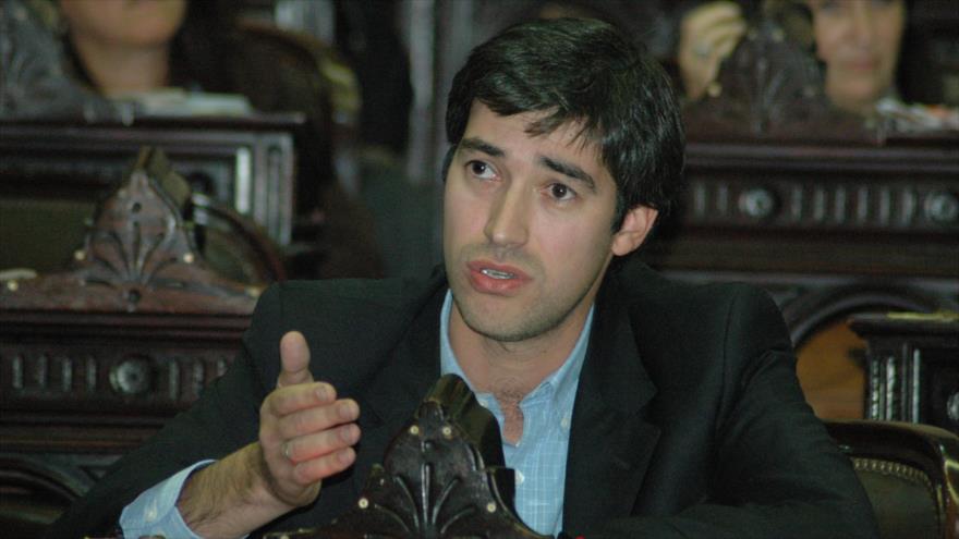 El diputado del opositor partido argentino el Frente Renovador, Adrián Perez.
