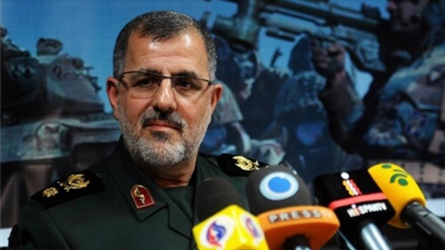 El comandante de las Fuerzas Terrestres del CGRI, el general de brigada Mohamad Pakpur