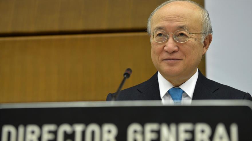 El director general de la Agencia Internacional de Energía Atómica (AIEA), Yukiya Amano.