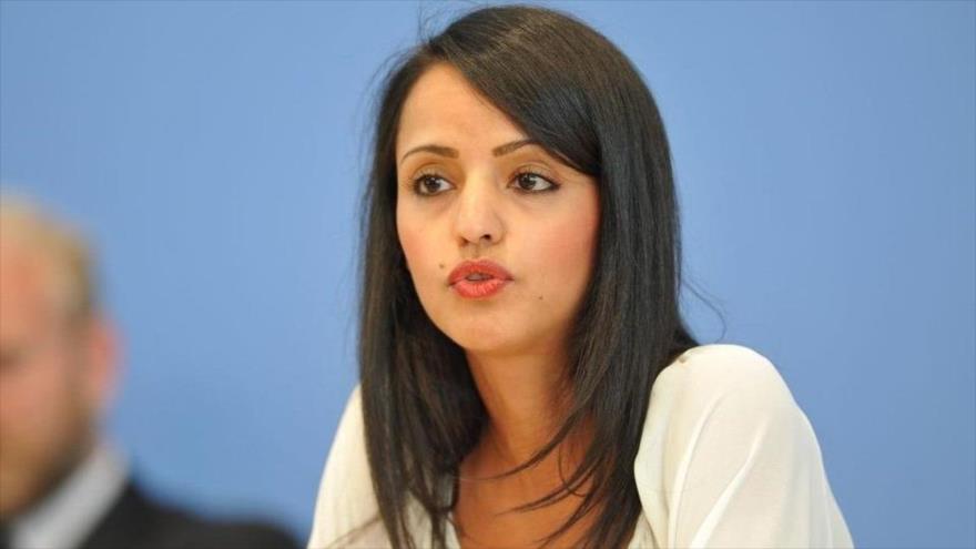 La viceportavoz del Ministerio alemán de Exteriores, Sawsan Chebli.