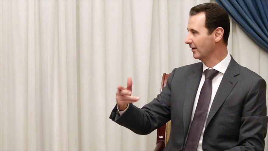 El presidente de Siria, Bashar al-Asad