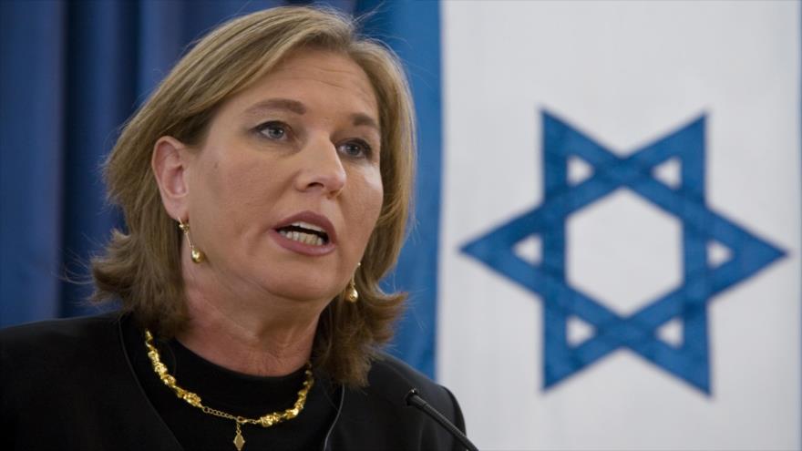 La excanciller del régimen israelí Tzipi Livni 