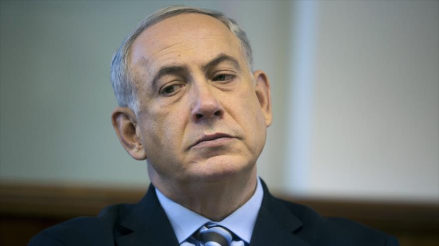 Benyamin Netanyahu, premier del régimen israelí.