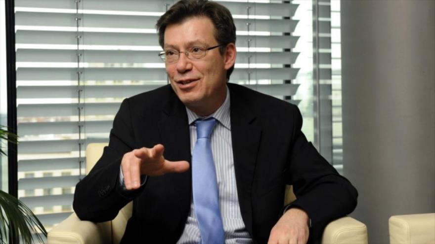 Portavoz del ministerio de asuntos exteriores del régimen de Israel, Emmanuel Nahshon.