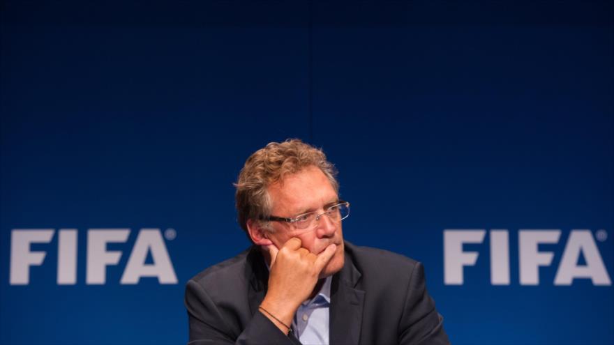 El secretario general de la Federación Internacional de Fútbol (FIFA), Jerome Valcke.
