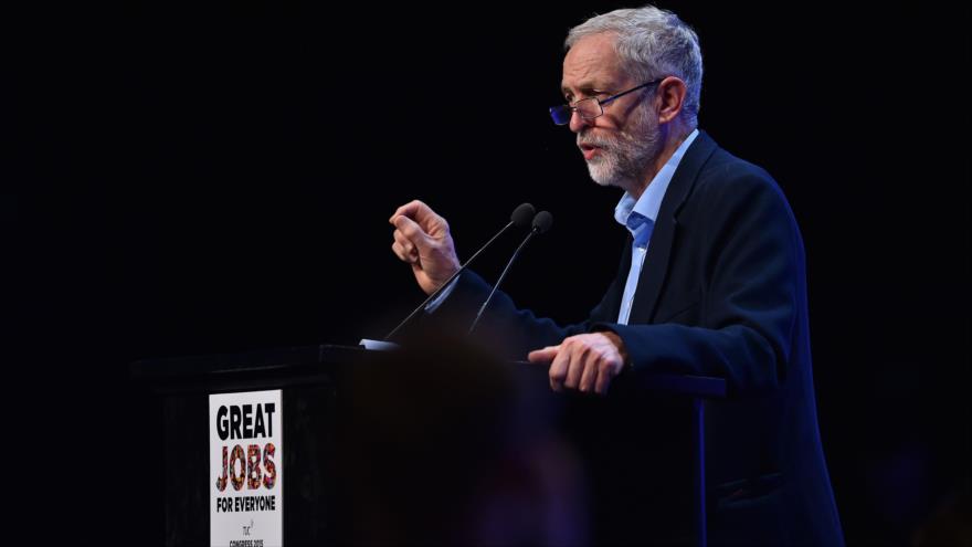 El nuevo líder del Partido Laborista británico, Jeremy Corbyn.