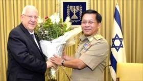 Israel pasa por alto sanciones y equipa a Myanmar con armas