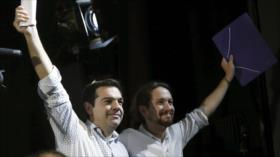 Iglesias describe a Tsipras como un “león” contra los “buitres”