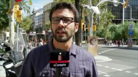 Independentistas catalanes denuncian muro informativo de su causa