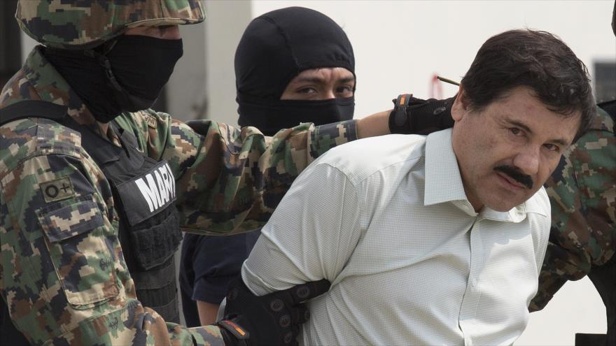 El narcotraficante mexicano, Joaquín El Chapo Guzmán Loera. 