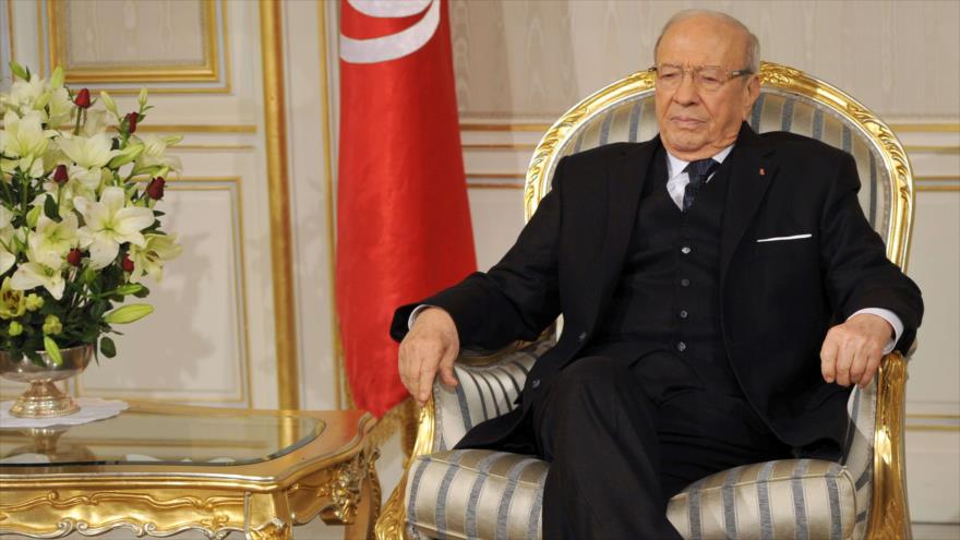El expresidente de Túnez Moncef al-Marzuki.