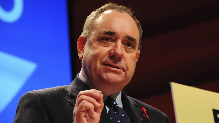 Exministro de Escocia, Alex Salmond.