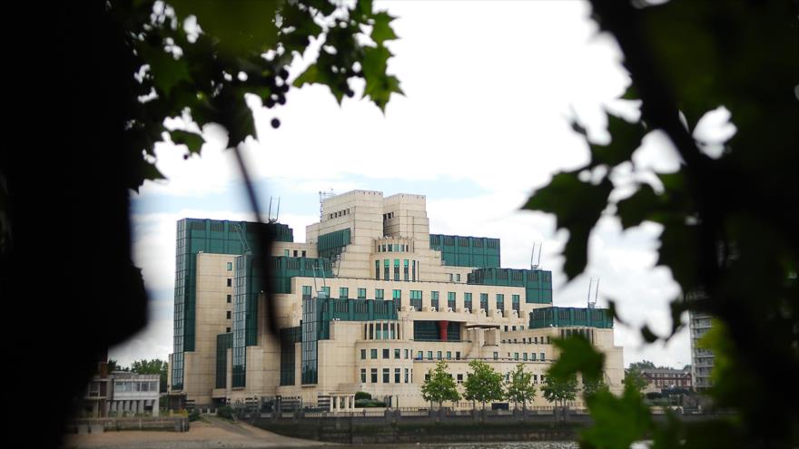 El edificio del Servicio de Seguridad del Reino Unido, conocido como MI5, en Londres, capital británica.