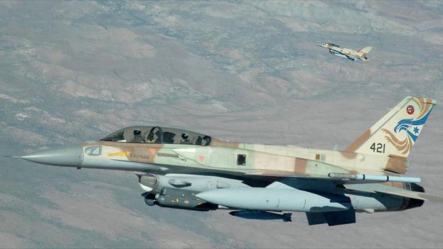 Dos aviones de combate del régimen israelí.