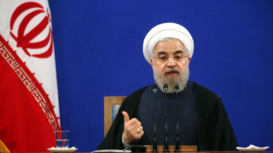 Presidente de Irán, Hasan Rohani.