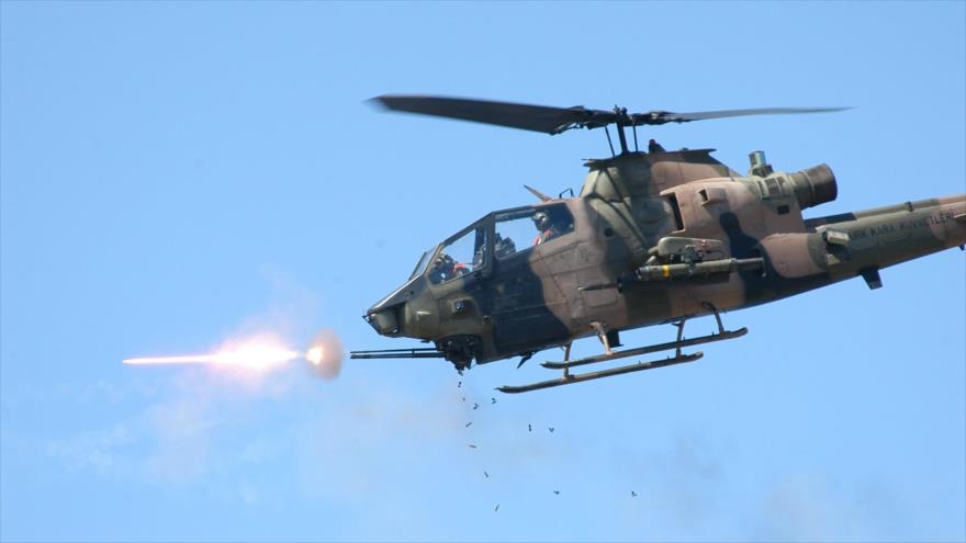 Fuerzas kurdas derriban un helicóptero Cobra del Ejército turco ...