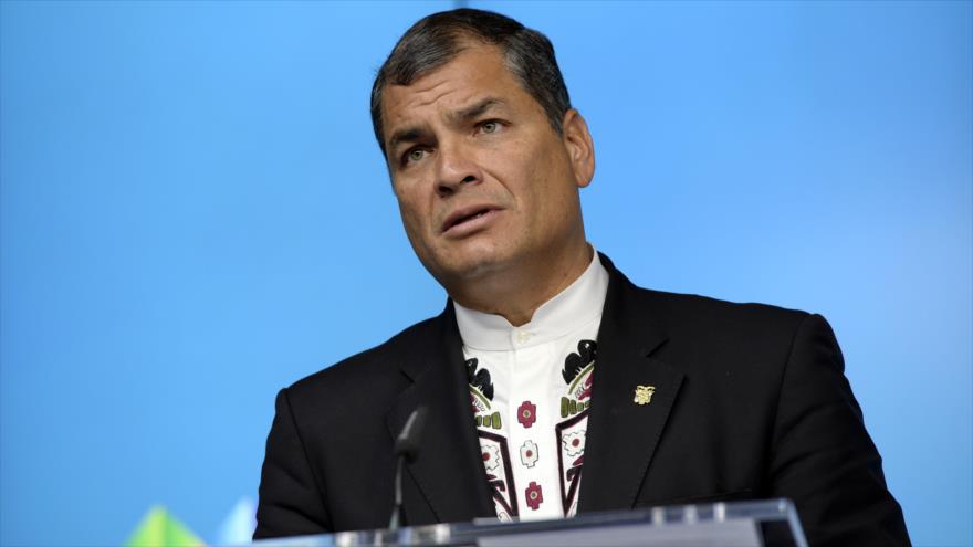 Rafael Correa, el presidente de Ecuador.