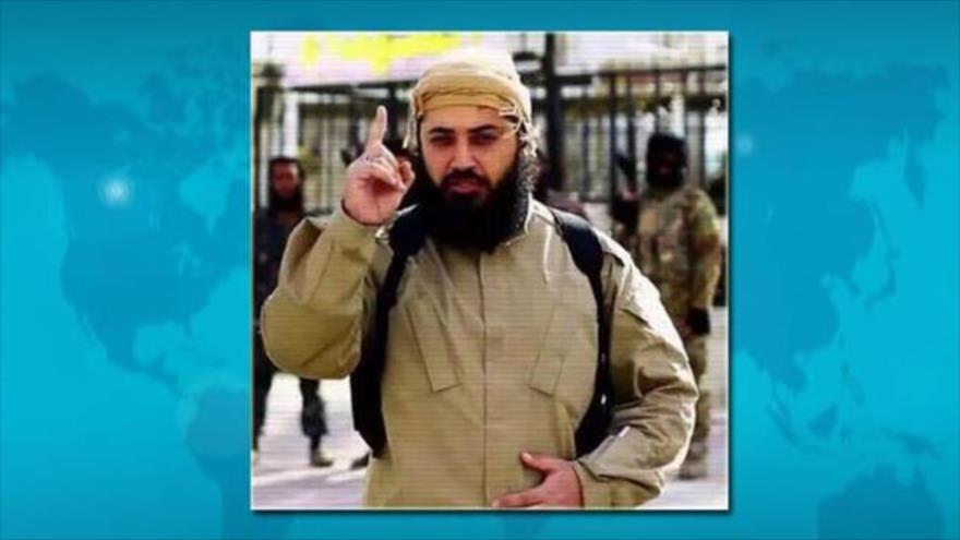 El autoproclamado gobernador del grupo terrorista EIIL (Daesh, en árabe) en la provincia central de Salah al-Din, Mustafa Tikriti.