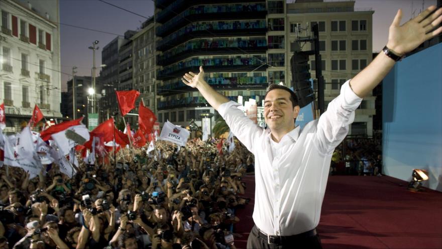 El líder del izquierdista partido griego Syriza, Alexis Tsipras.