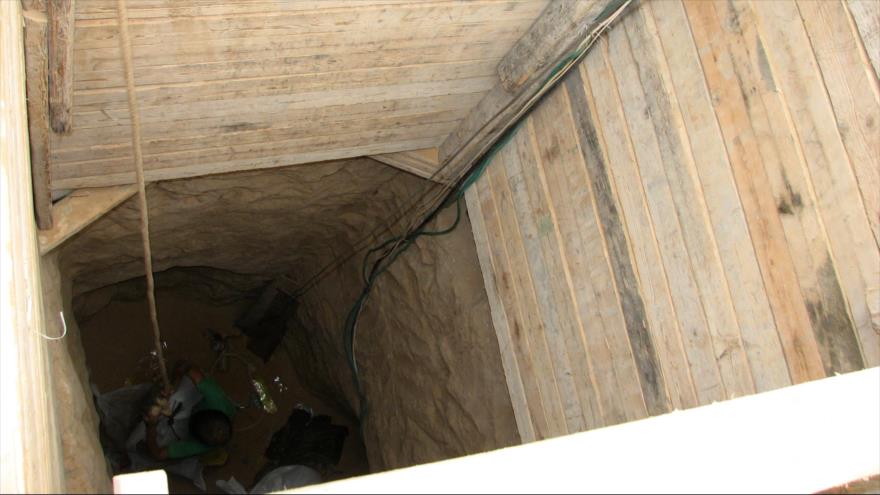 Egipto destruye los túneles que conectan el Sinaí con la Franja de Gaza.