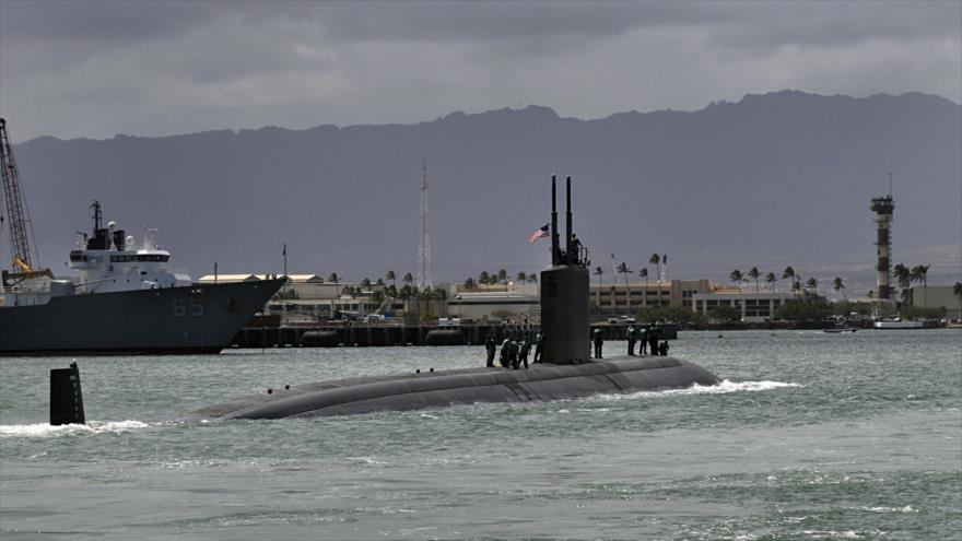 Submarino USS Tucson SSN-770 de la clase Los Ángeles.
