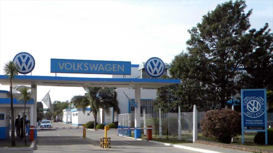Fábrica de Volkswagen en Alemania.