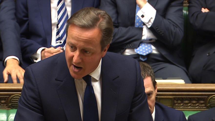 El primer ministro británico, David Cameron.