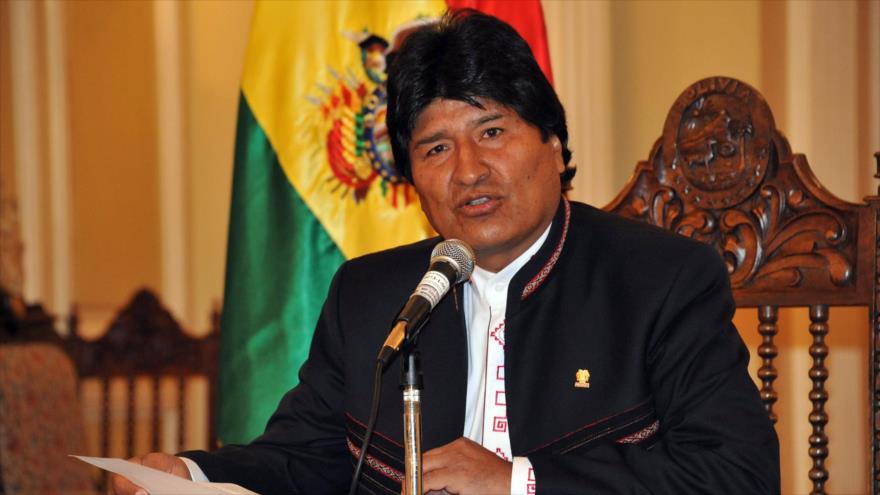 El presidente de Bolivia, Evo Morales.