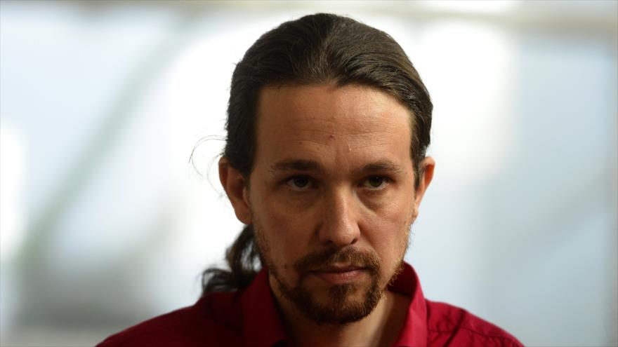 El líder del partido español Podemos, Pablo Iglesias.