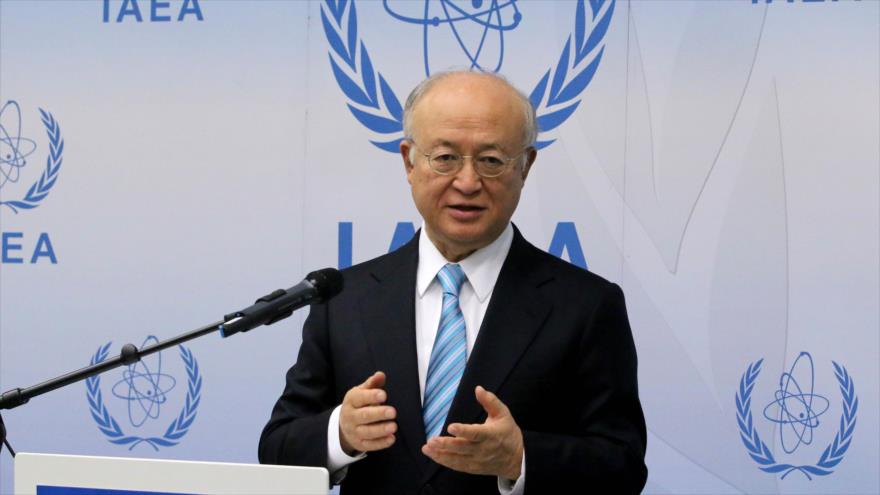 El director general de la Agencia Internacional de la Energía Atómica (AIEA), Yukiya Amano.