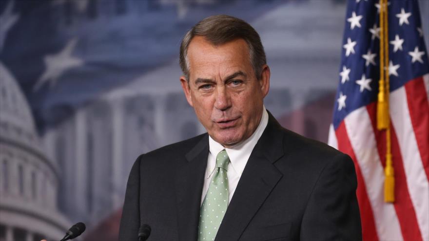 El presidente de la Cámara de Representantes de Estados Unidos, el republicano John Boehner.