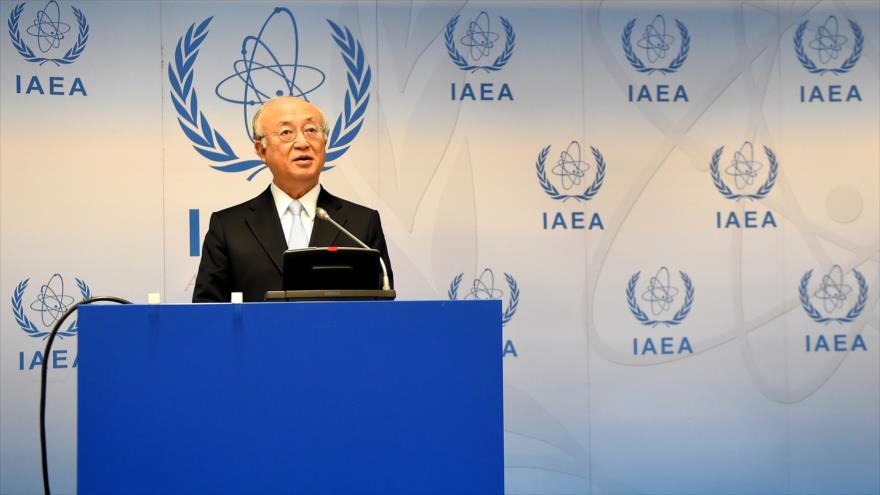 Yukiya Amano, director general de la Agencia Internacional de Energía Atómica (AIEA).