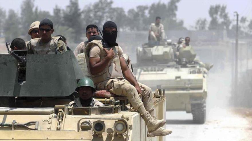 Fuerzas de Seguridad egipcias.