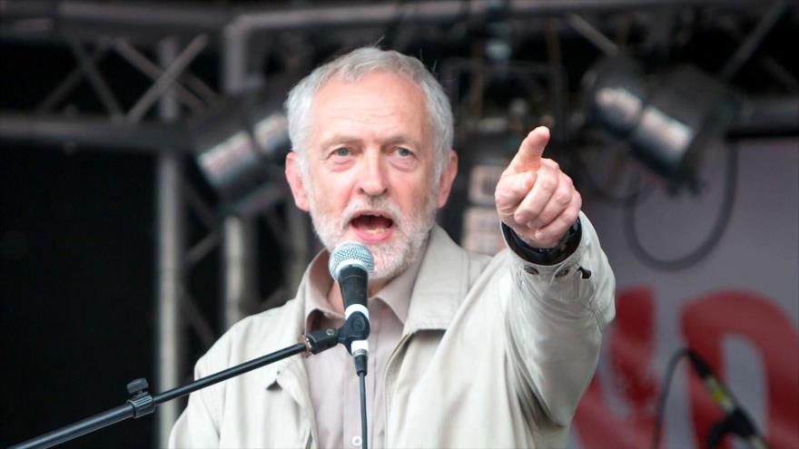 El líder del Partido Laborista británico Jeremy Corbyn.