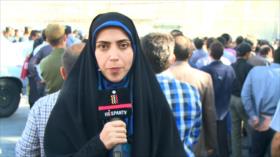 Iraníes protestan frente a la embajada saudí en Teherán por la tragedia de Mina