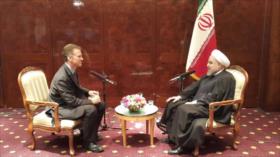 Rohani reitera que Gobierno de Al-Asad es parte de solución de la crisis siria