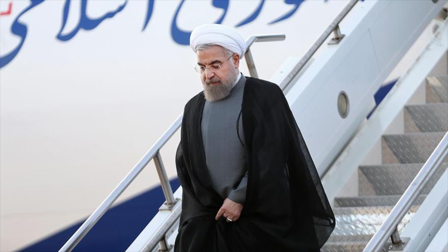 Presidente iraní, Hasan Rohani.