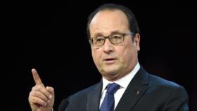 Hollande: Irán puede facilitar una solución para Siria