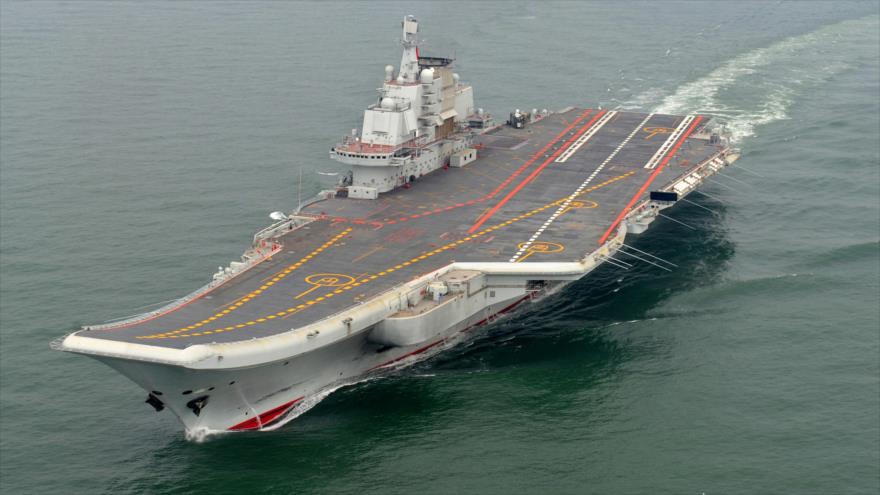 El portaaviones chino Liaoning.