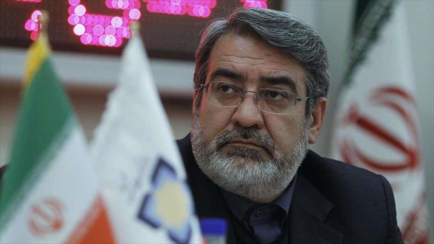 Ministro iraní del Interior, Abdolreza Rahmani Fazli.