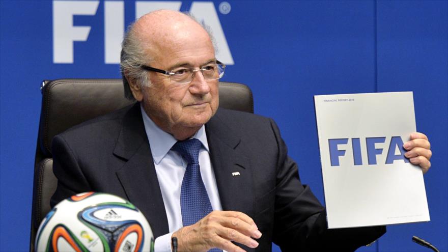 El presidente de la FIFA, Joseph Blatter.