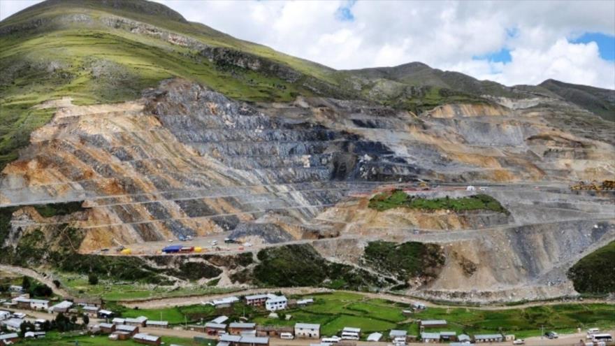El proyecto minero de cobre Las Bambas, situado en el departamento Apurímac, en Perú.