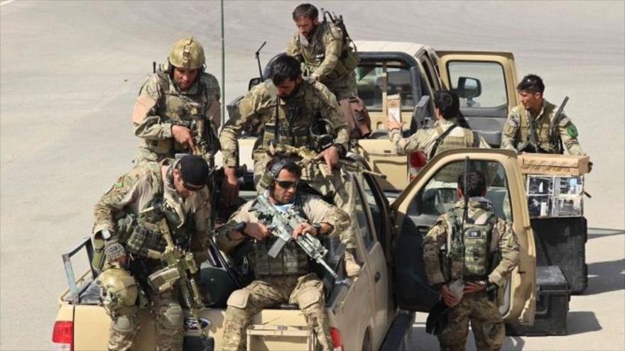 Las Fuerzas especiales afganas han lanzado una contraofensiva para recuperar la ciudad de Kunduz de los talibanes. El 29 de septiembre de 2015.