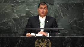 Correa: Solo los sirios pueden decidir sobre su futuro